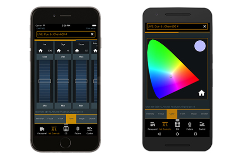 All app sale proceeds will be donated to charities that support lighting and theatre professionals in need