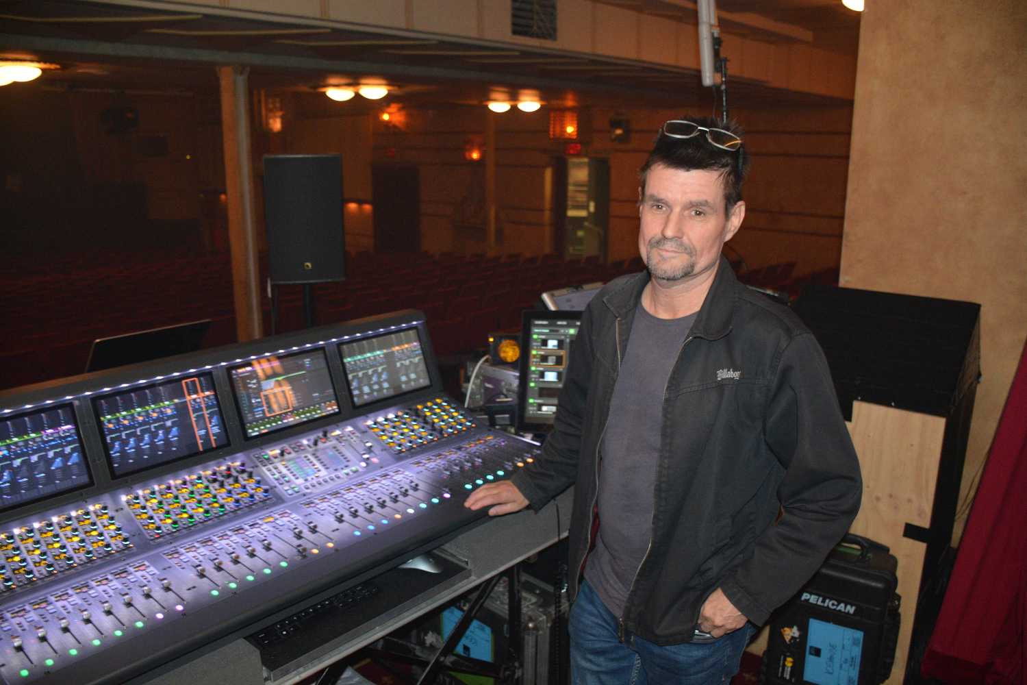 FOH engineer Richie Robinson has mixed for the band since their return to live shows in 2011 (photo: Troy Constable)