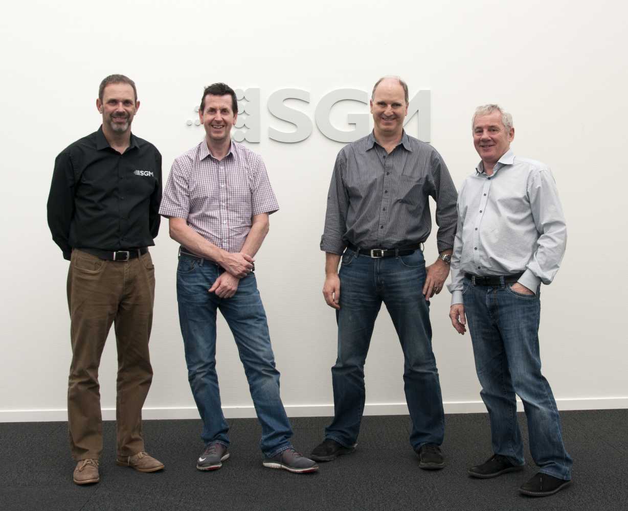 Ian Kirby, Rob Merrilees, Nic Tolkien and Peter Johansen