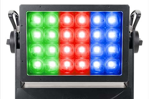 The full-colour IP65-rated Paladin strobe/wash/blinder effect will be among the Elation highlights at Olympia