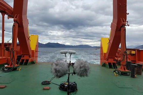 The crew spent six weeks aboard the Spanish Navy's scientific vessel, Hesperides