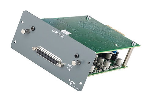 The new DMI-MIC Pre-Amp Card for the S-Series digital mixing consoles