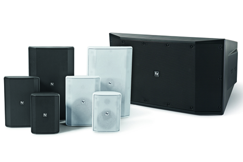 All EVID-S models offer Electro-Voice-engineered components