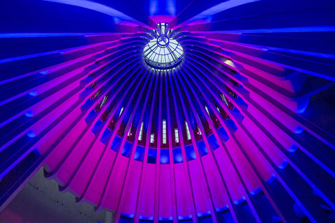 Lighting was seen as an ideal way to reflect the changes in the church calendar and shift the mood accordingly (photo: Louise Stickland)