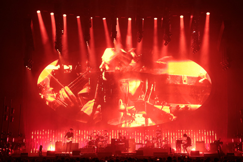 Radiohead’s A Moon Shaped Pool tour (photo: Andi Watson Design)
