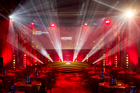 Hawthorn provided full technical production for the occasion