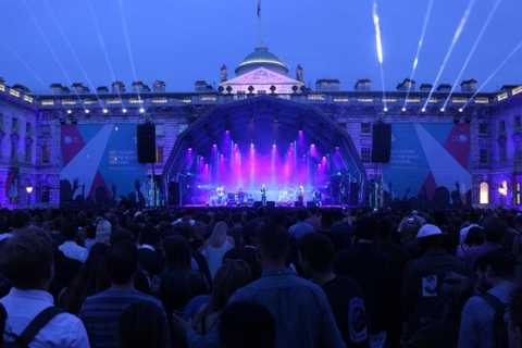 The Summer Series music festival was held at Somerset House, London
