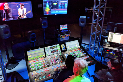 Lawo provided Globosat with a 40-fader mc²96 fitted with Ravenna, AES and MADI Cards
