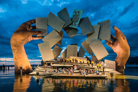 The venue is located directly on the shore of Lake Constance and the stage