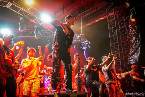 Deep South Productions provided  SGM G-1 Wash moving head fixtures for the Golden Nugget Hotel event