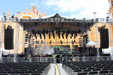 Mexican audiences got their first taste of the new Vero system during a live performance by national favourites, Mijares