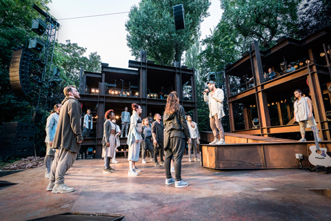 Jesus Christ Superstar at Regent’s Park Open Air Theatre (photo: Johan Persson)
