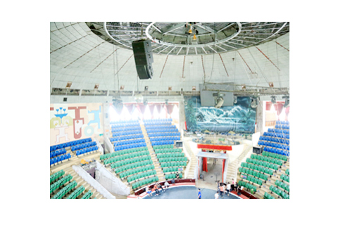 The Central Circus Theatre is the oldest circus in Vietnam