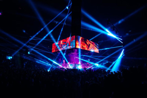 The Arcade Fire Infinite Content tour is currently on its American leg