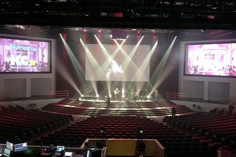 The new building boasts a sanctuary with seating for more than 2,000 members along with an EAW ADAPTive sound system