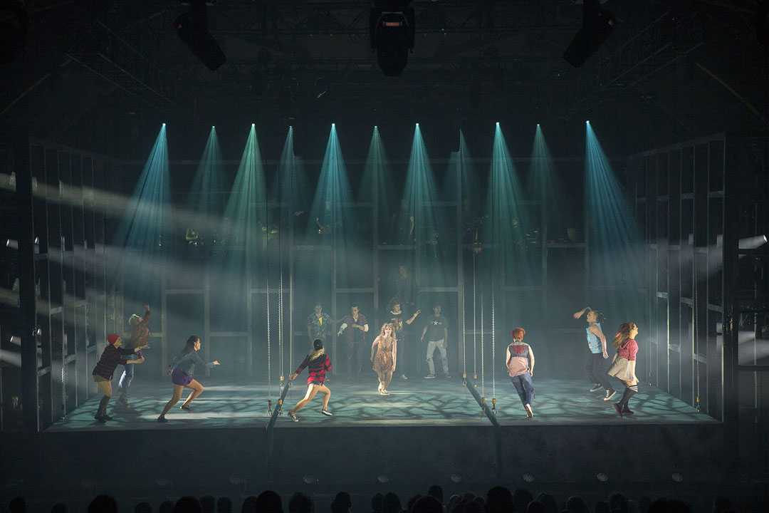 Green Day's American Idiot rock musical was staged at Den Grå in the vibrant Christiania area of Copenhagen (photo: Louise Stickland)