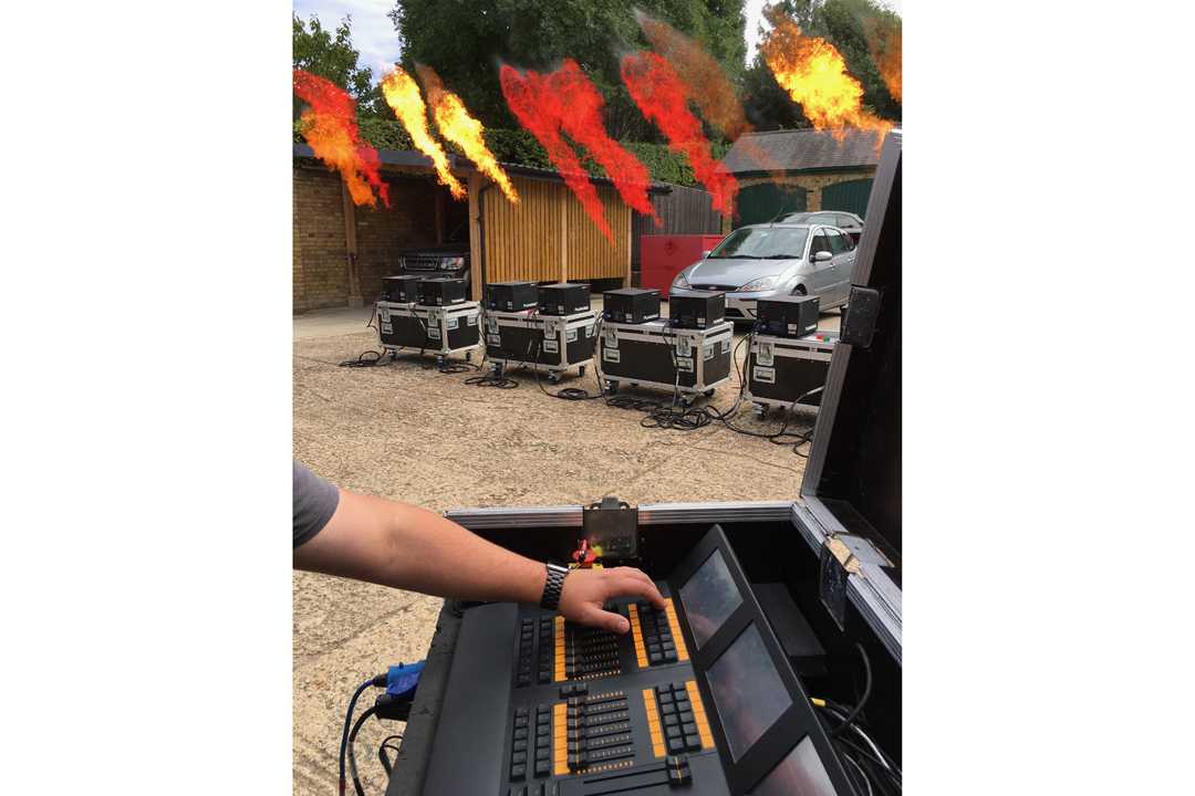 Pyrojunkies offer a broad range of pyrotechnics and special effects