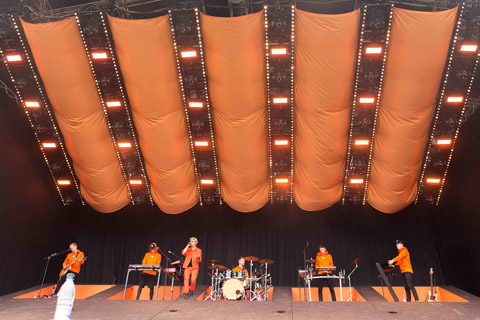 Lighting designer Kristian Holm Nielsen turned to the SGM’s Q-7 to illuminate Christopher’s show