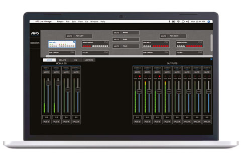 The new software will be presented alongside the successful Uniline Compact loudspeaker system