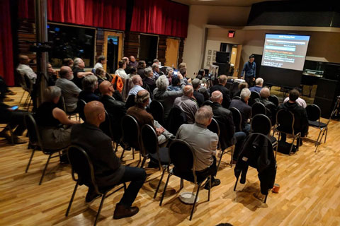 The evening was hosted at Revolution Studios in Toronto