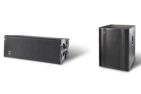 The Event-212A line array and the Event-121A subwoofer