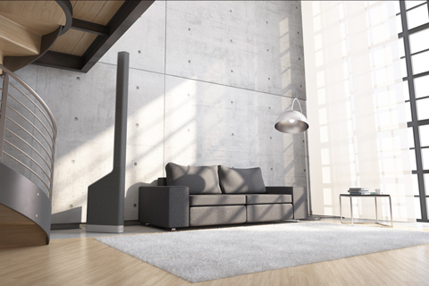 LD Systems MAUI P900 is a column PA design concept developed in collaboration with Porsche Design Studio