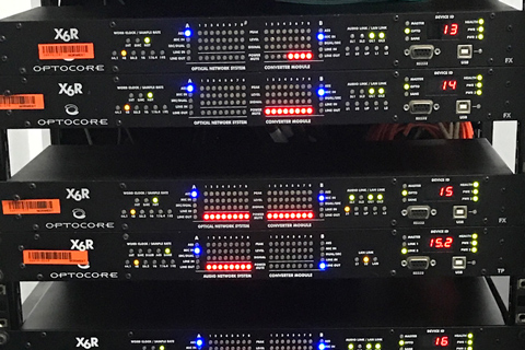 A newly-configured Norwest rack for HOSH