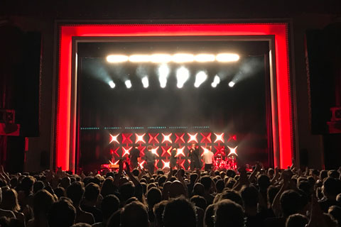 The Mavericks were instrumental in bringing the pyramid wall to life