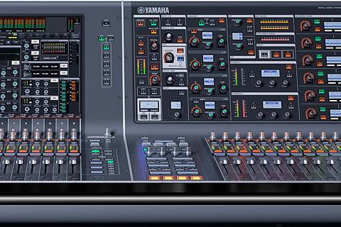The central component of the Rivage PM7 system is the CSD-R7 digital mixing console
