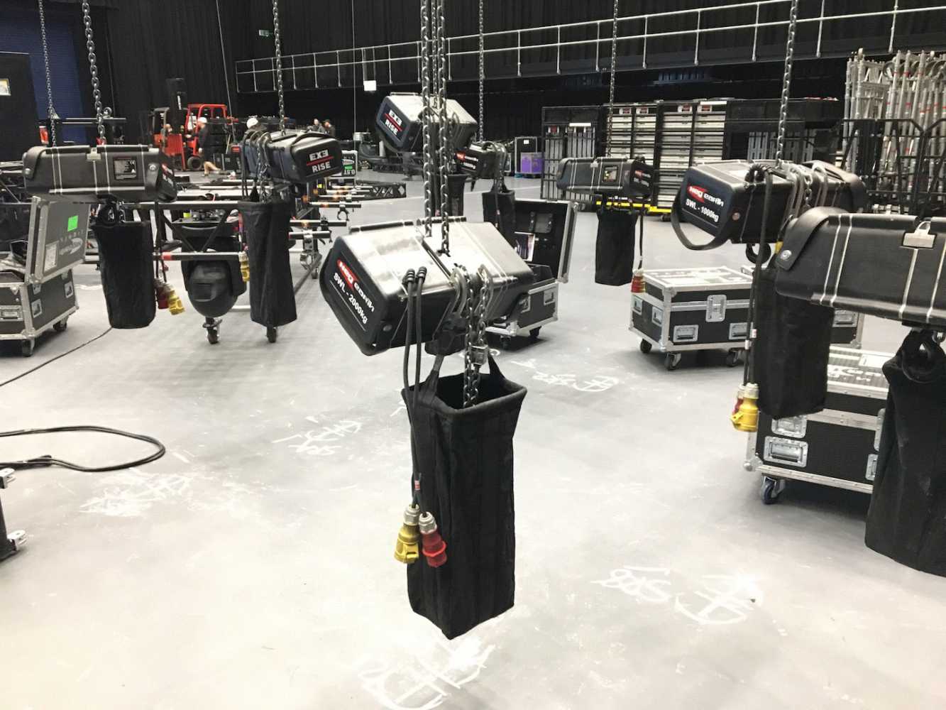 Recent purchases have included 250kg, 500kg, 1000kg and 2000kg units