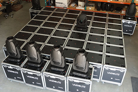 Gearhouse South Africa has invested in 48 Philips Vari-Lite VLZ Profile fixtures
