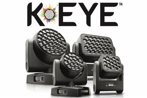 The K-EYE HCR range collected the PLASA Award for Innovation in September 2017