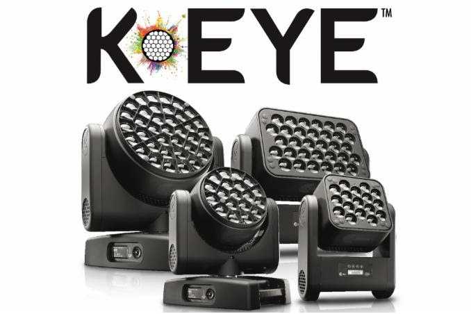 The K-EYE HCR range collected the PLASA Award for Innovation in September 2017