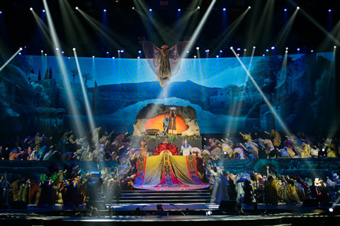 This season new music and a new script opened the show