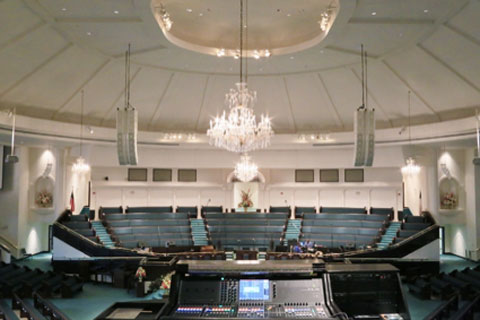 STC selected a complete JBL VTX Series audio solution