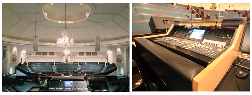 STC selected a complete JBL VTX Series audio solution