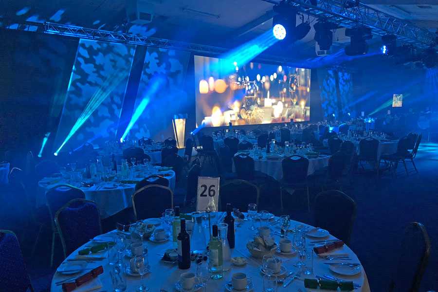 The high-profile event was staged in Warwick Hall at the NAEC, Stanleigh