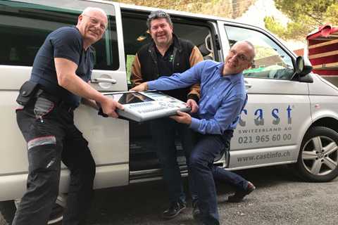 Cast’s Alain Suard, Thomas Gottschlich and Silvio Cibien