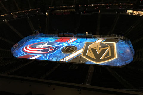 A striking projection mapping show uses Christie projection and processing technology