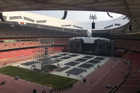 Wang Feng’s tour kicked off at the Bird’s Nest Stadium in Beijing