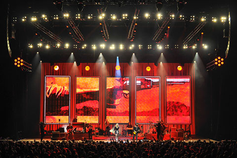 The 20-song set takes audiences on a lively, freewheeling road trip