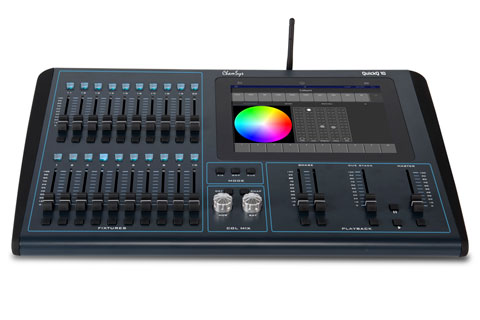 QuickQ 10, part of Chamsys new range of consoles set to be unveiled in Frankfurt