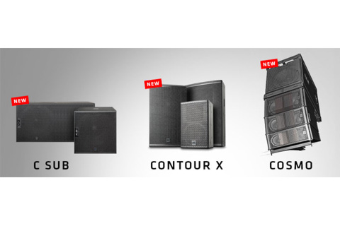 The new products are on display on HK Audio’s main booth