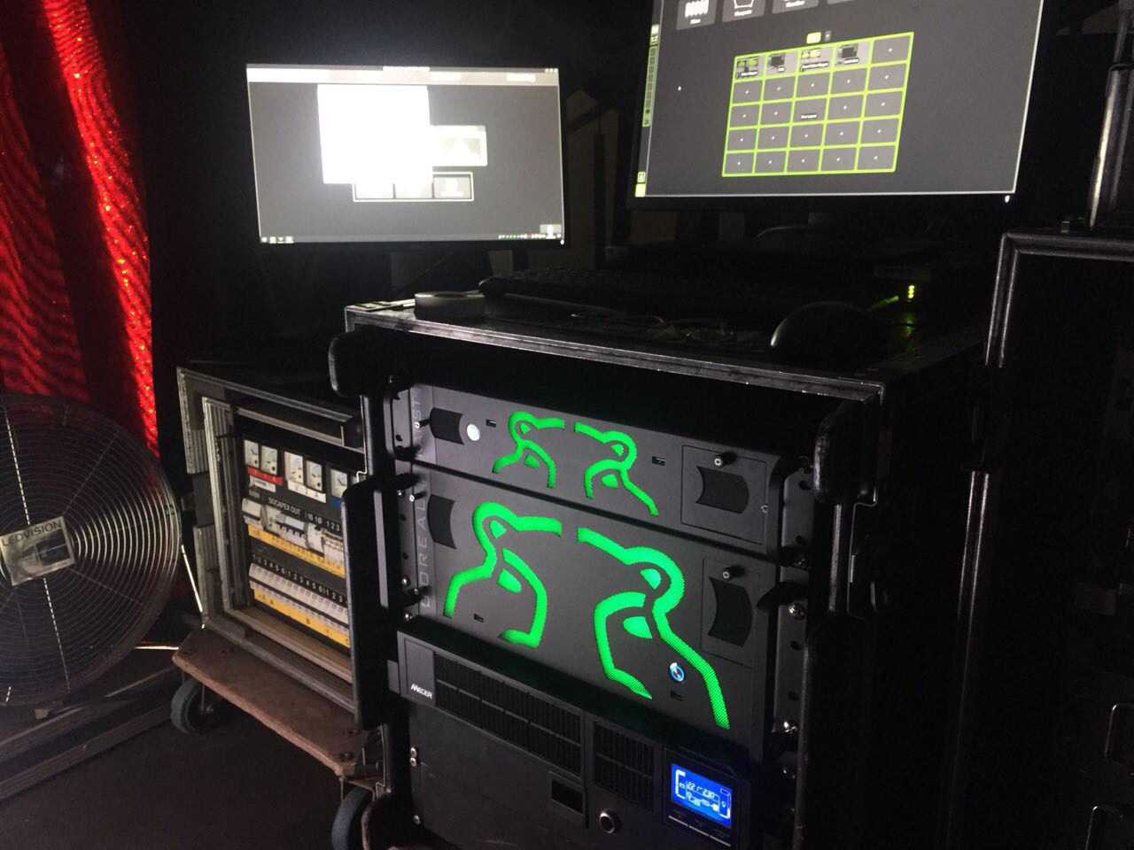 The Hippotizer Boreal has gone straight onto a popular television show