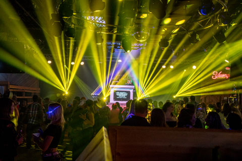 LD John Berret wanted to go all out to create some special looks on stage