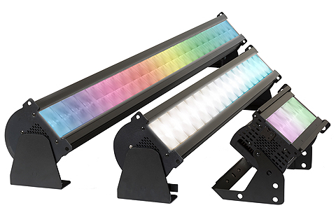 The Chroma-Q Studio Force II, a high-intensity tuneable white wash light