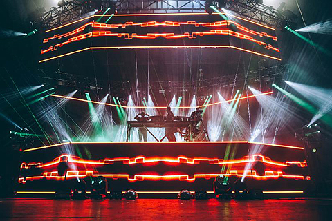 The Claypaky fixtures for the European show dates are being supplied by Colour Sound Experiment