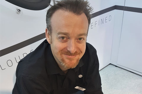 Mike Wheeler with the ultra-compact EMS-41