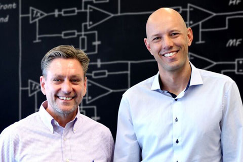 Pascal A/S CEO Lars Fenger (right) with newly appointed product manager Michael Munch