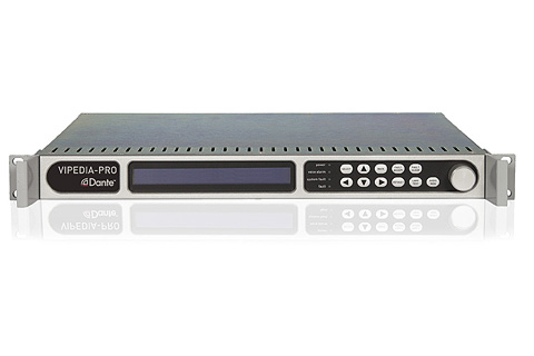 The new ASL VIPEDIA-12-PRO EN54 certified Dante enabled router